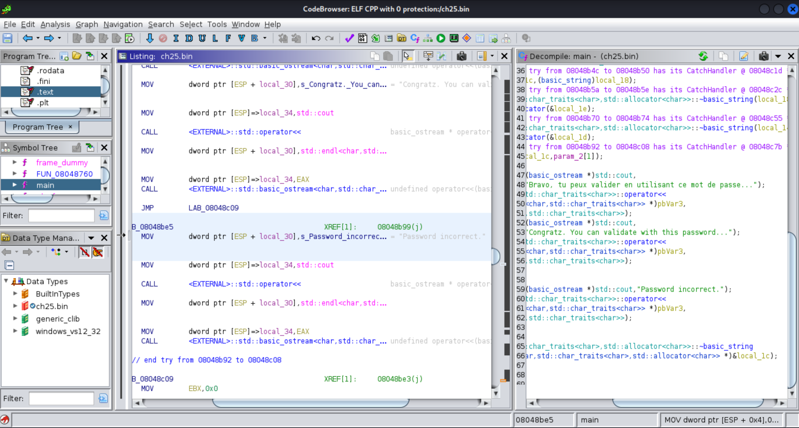 ELF CPP 0 protection