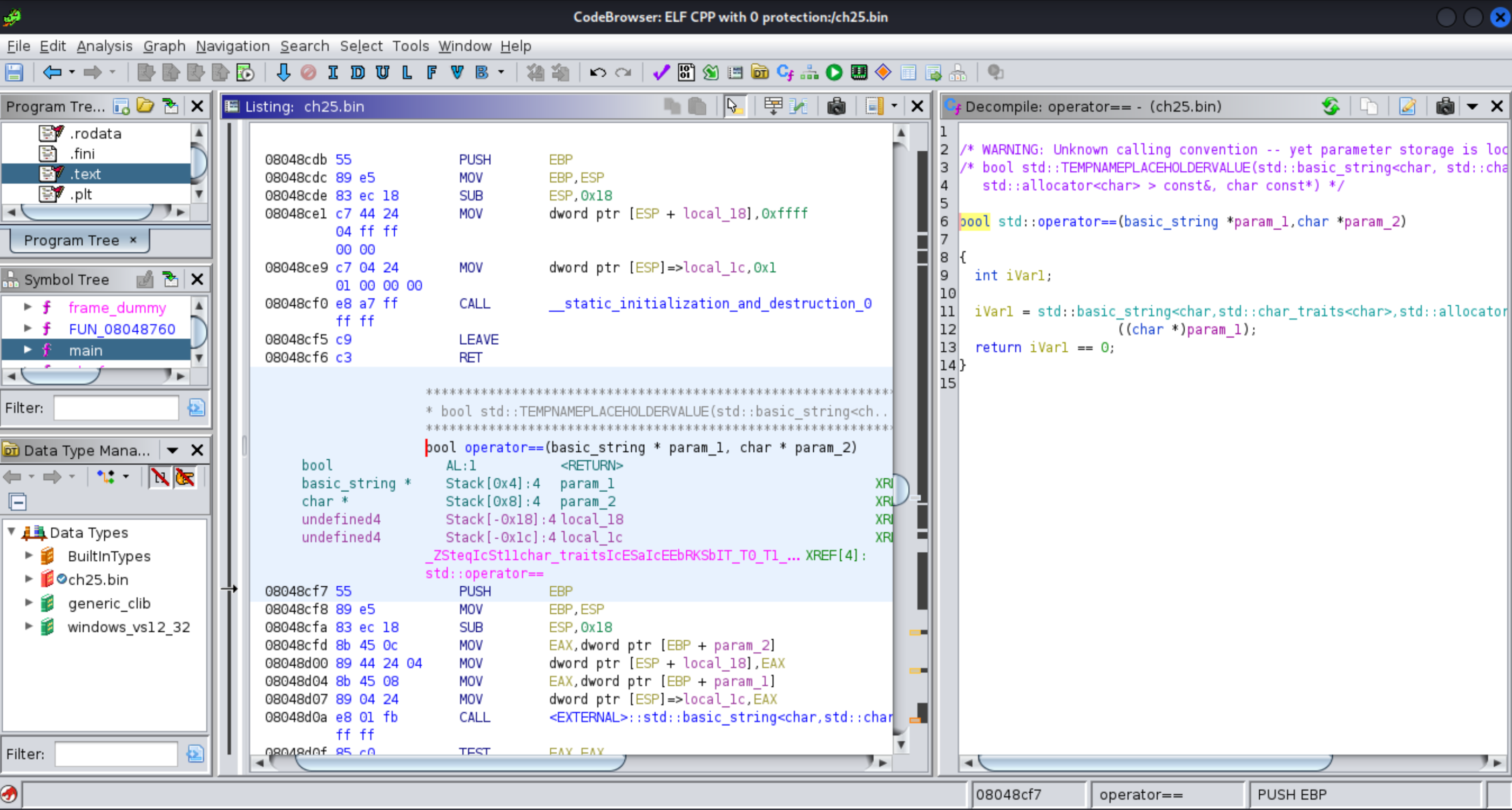 ELF CPP 0 protection