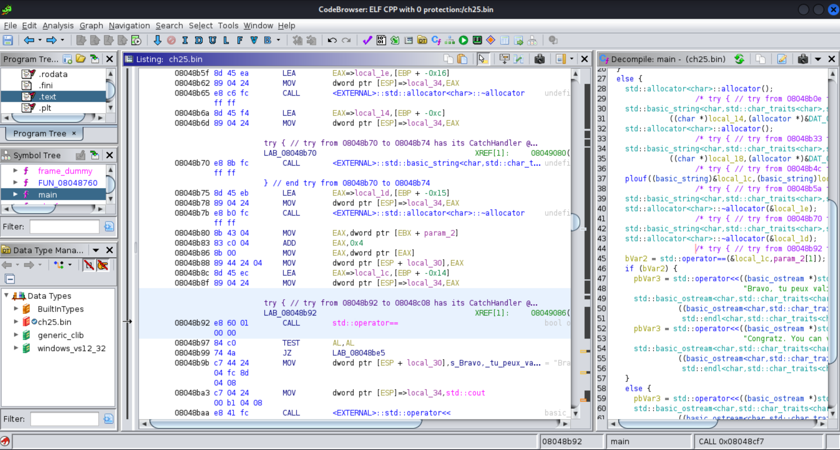 ELF CPP 0 protection