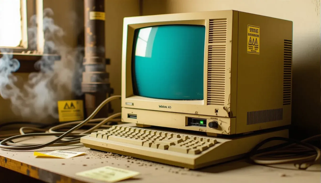 Windows XP workstation