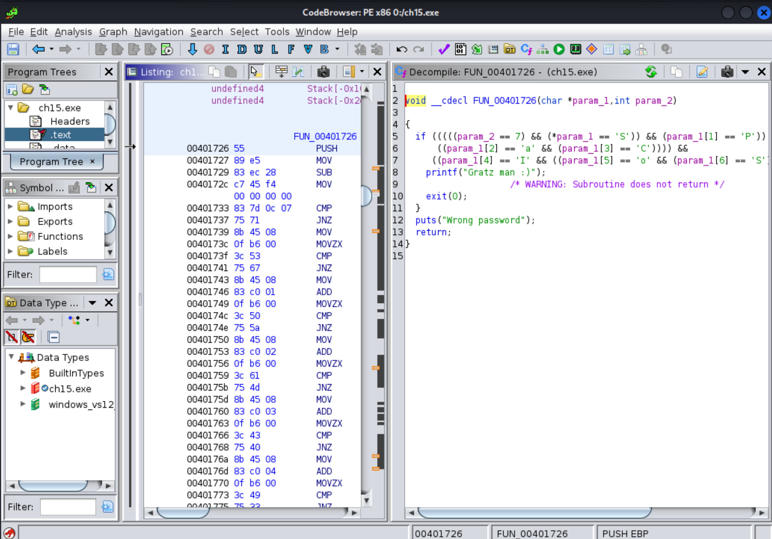 PE x86 0 protection