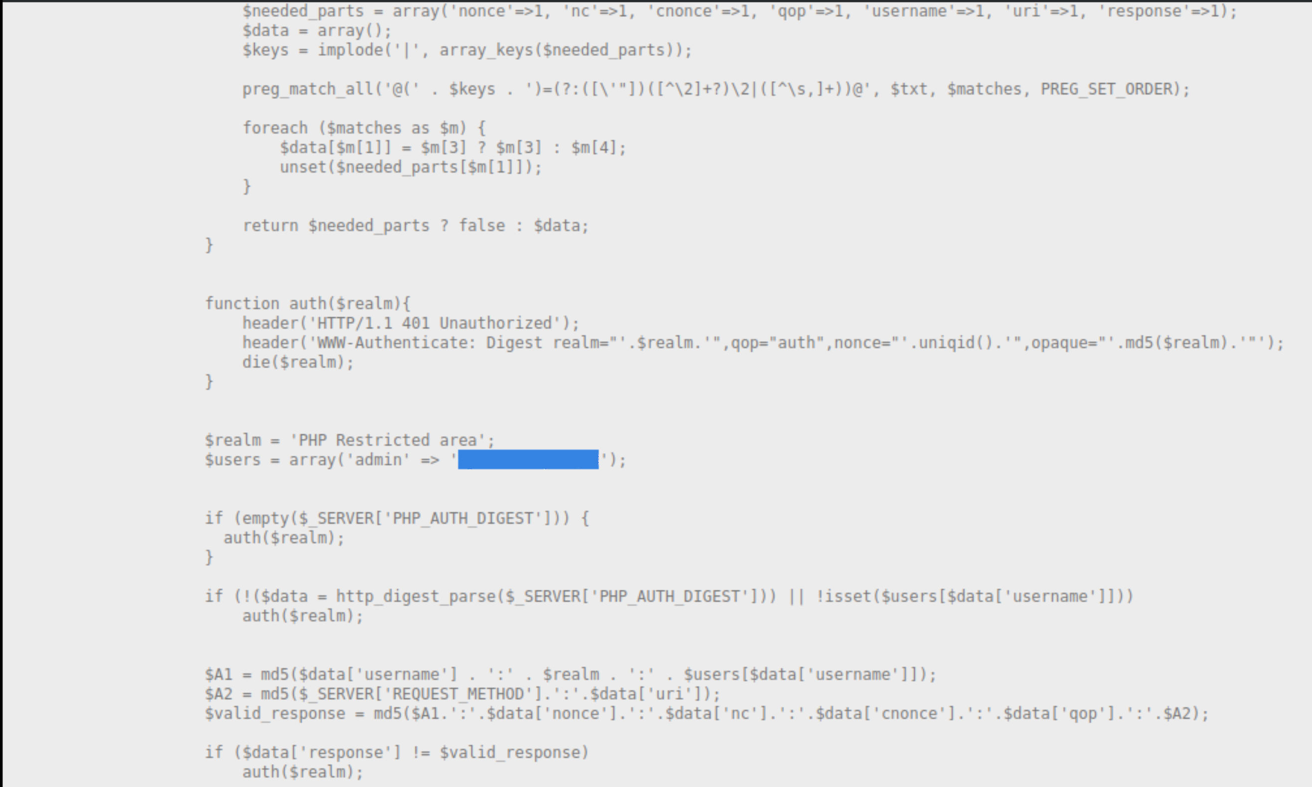 Local file inclusion