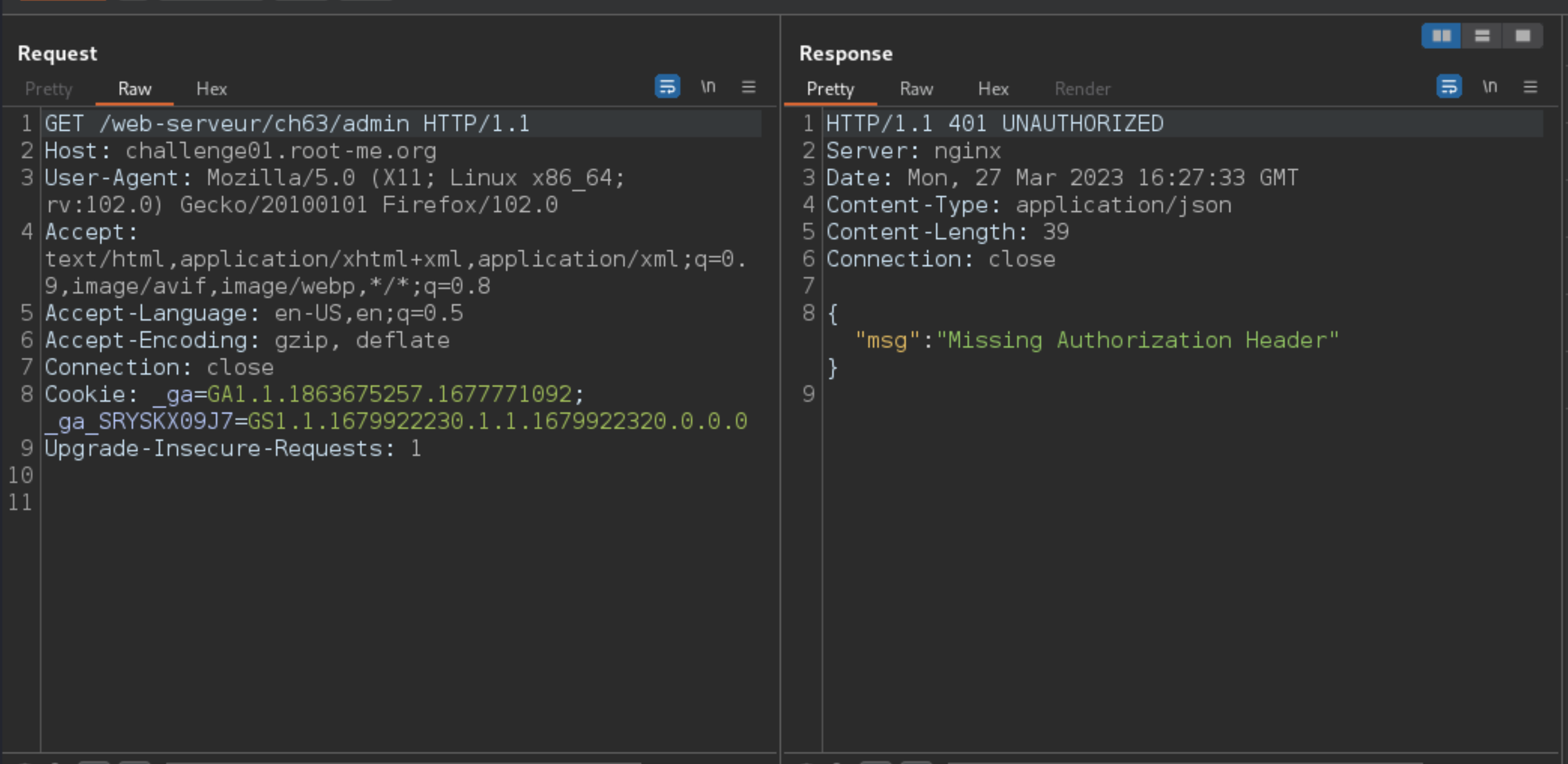 RootMe JWT jti