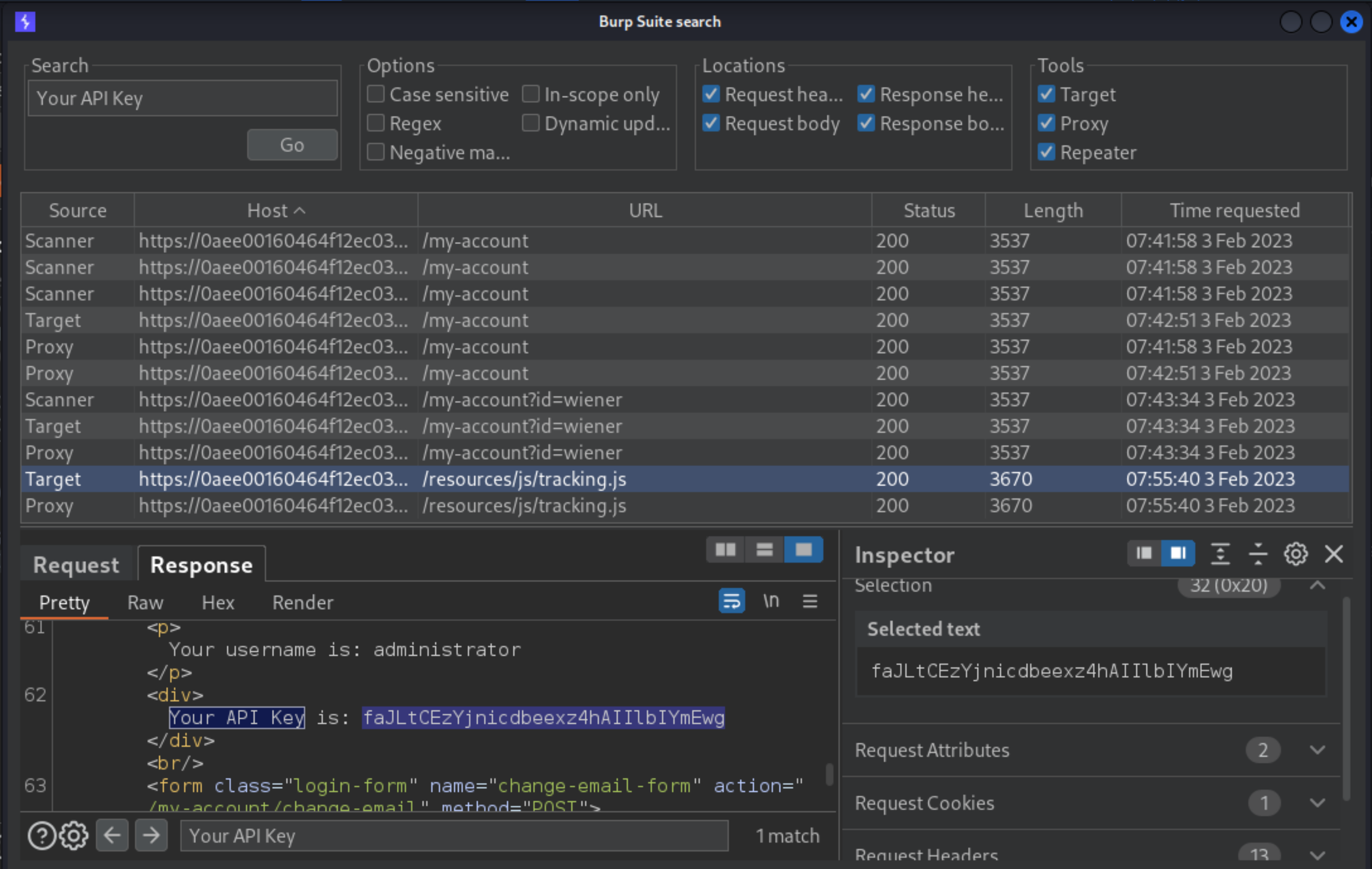 HTTP header smuggling