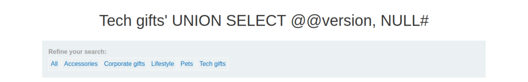 SQLi
